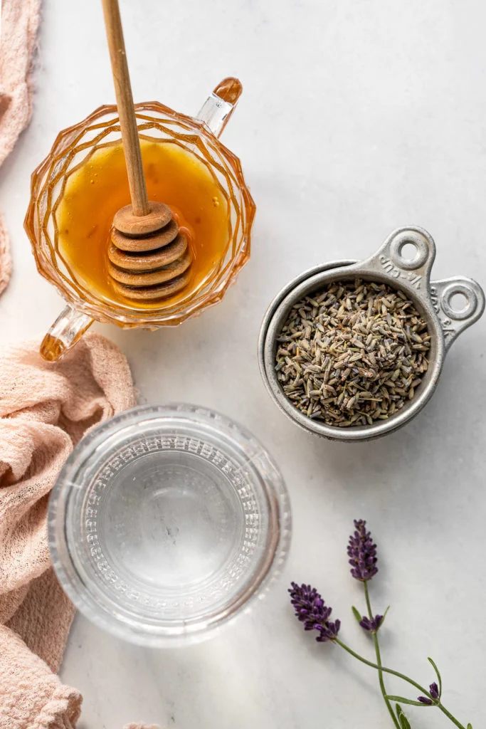 How to Make Lavender Syrup with Honey
